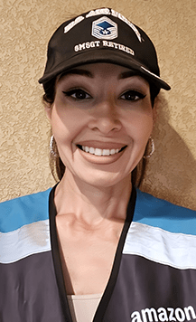 Sheri, Air Force veteran and Amazon Flex delivery partner from New Mexico